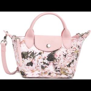 NWT Longchamp Le Pliage Bouquet XS Crossbody Bag